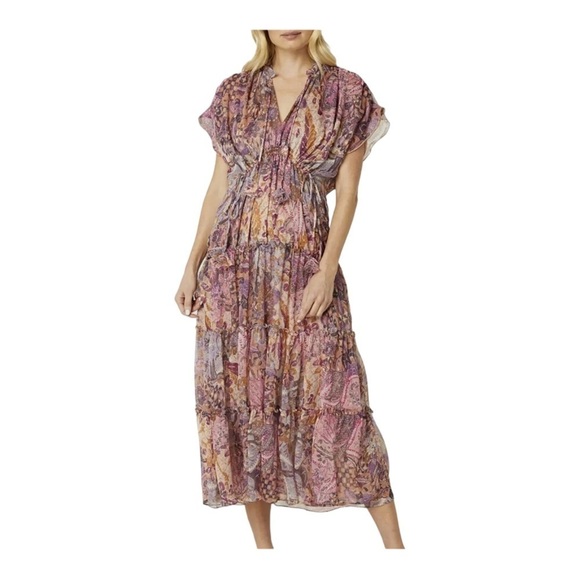 MISA Los Angeles Ilya Dress AUGUSTA BATIK NWT - Picture 1 of 8